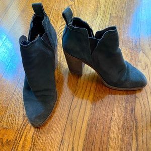 Grey dolce vita heeled booties